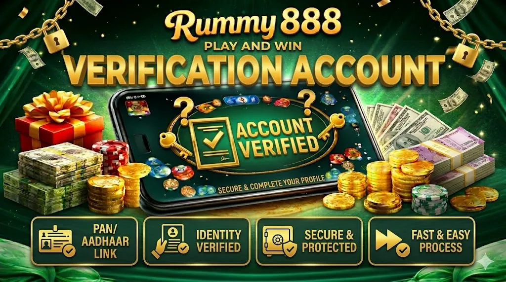 Verification account Rummy 888