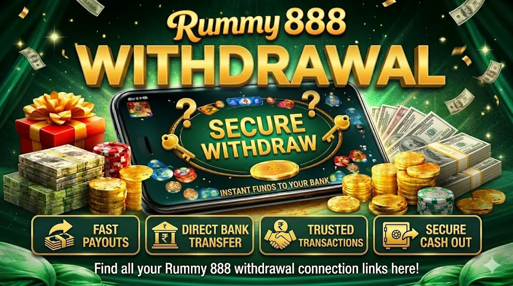 Withdrawal Rummy 888