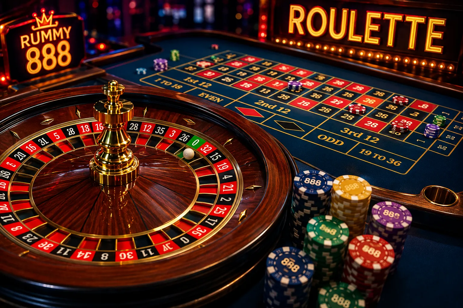Roulette Rummy 888